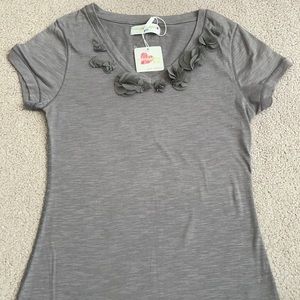 Beautiful T-shirt with Flowers